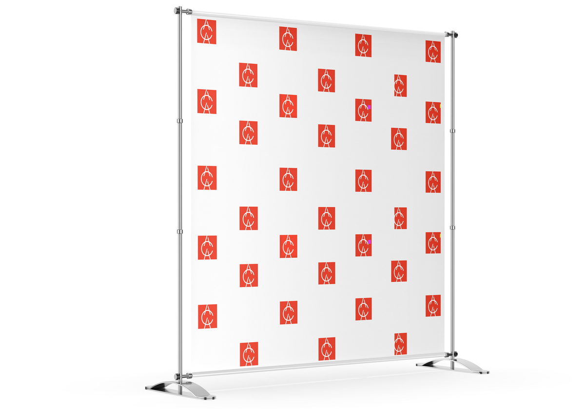 Lafayette Custom Acadiana Center For the Arts Photo Booth Backdrop