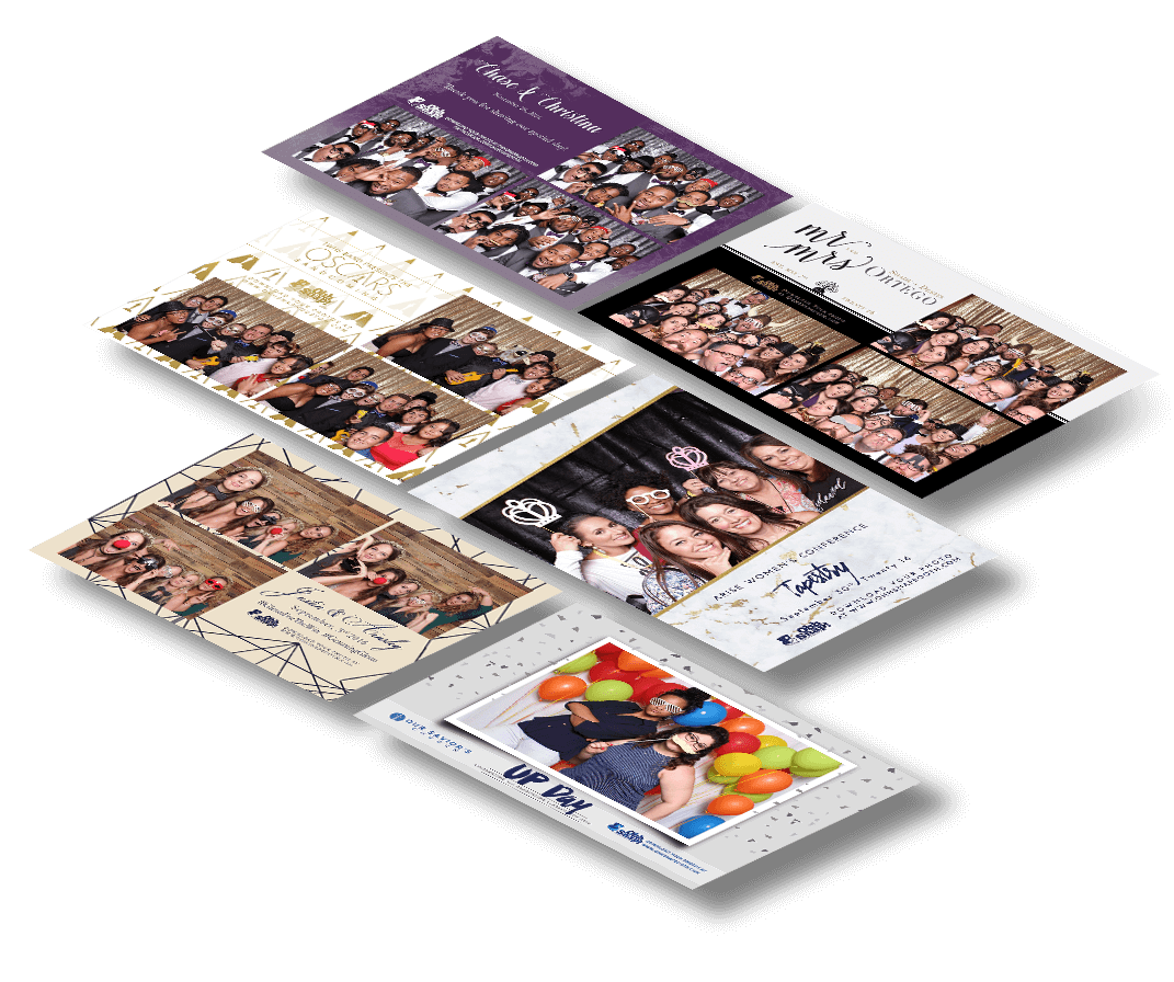 Photo Booth Template Size Guide: 2x6, 4x6, and Overlay Dimensions | Lafayette Photo Booth | Ohh Snap