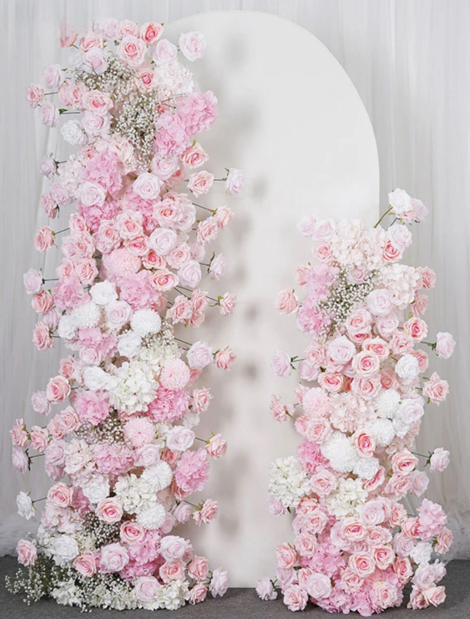 Lafayette, LA Backdrop Rental | Ballet Pink Pillars